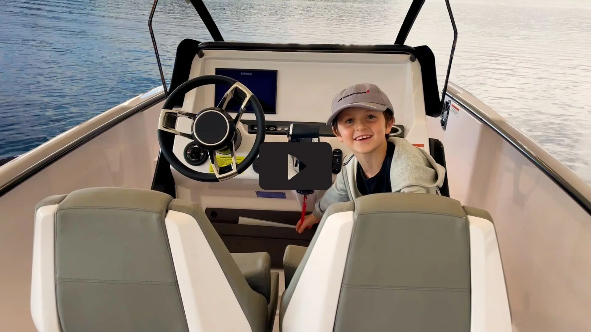 Axopar 22 by 6 year old