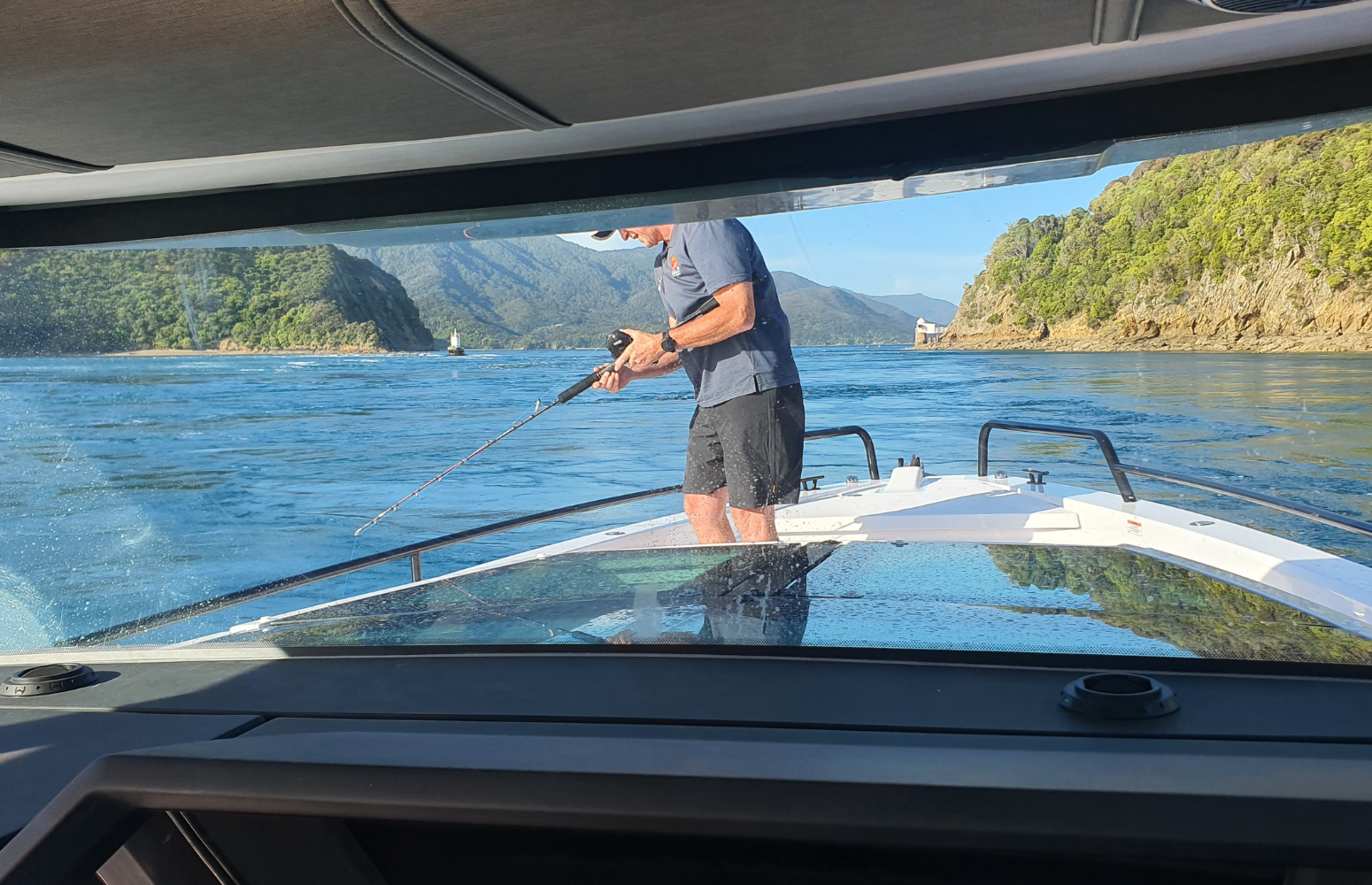 Blog post Photos x website (2) sundowners on the axopar Bow