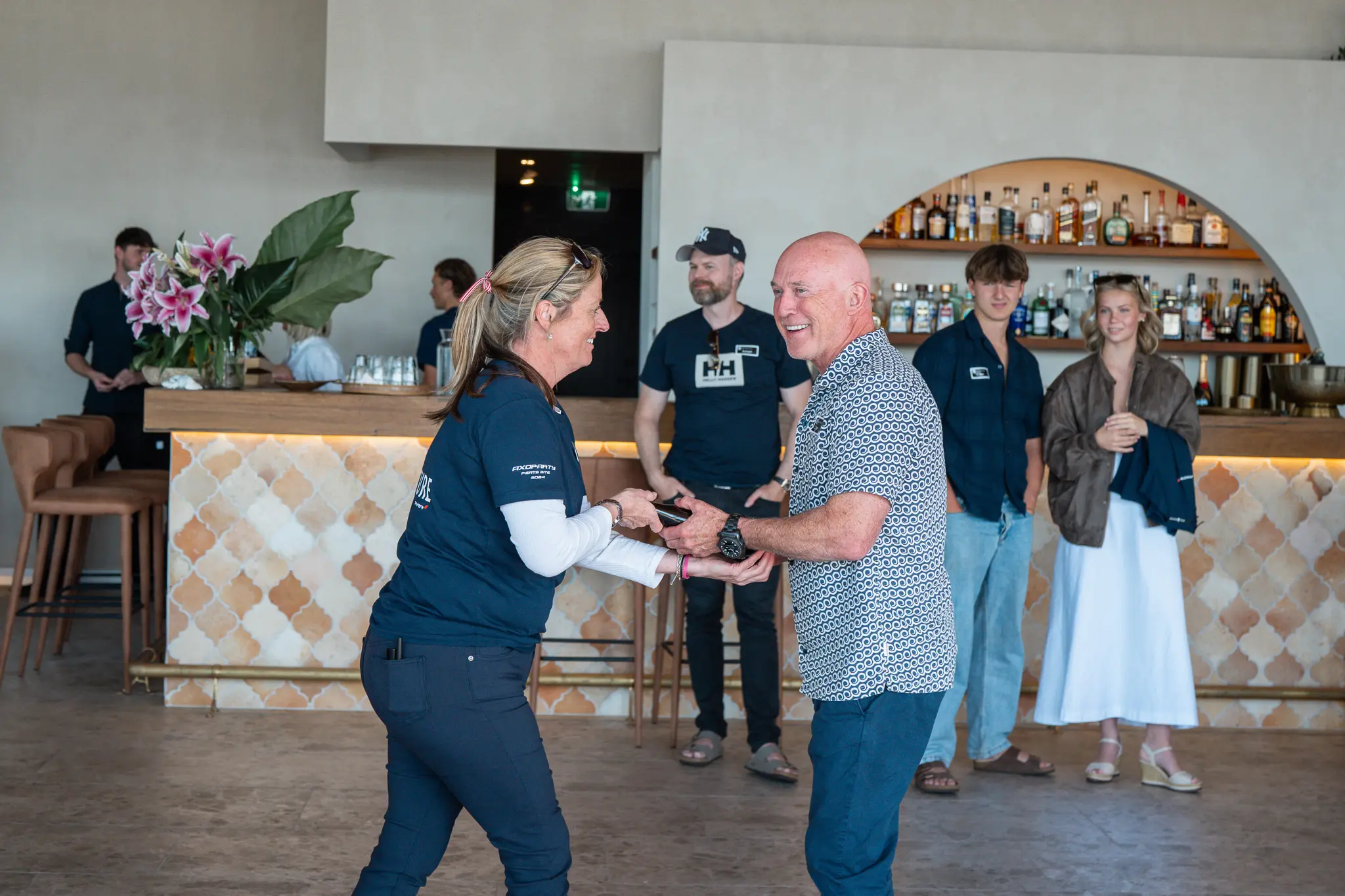 Pardo 50 yacht on the water