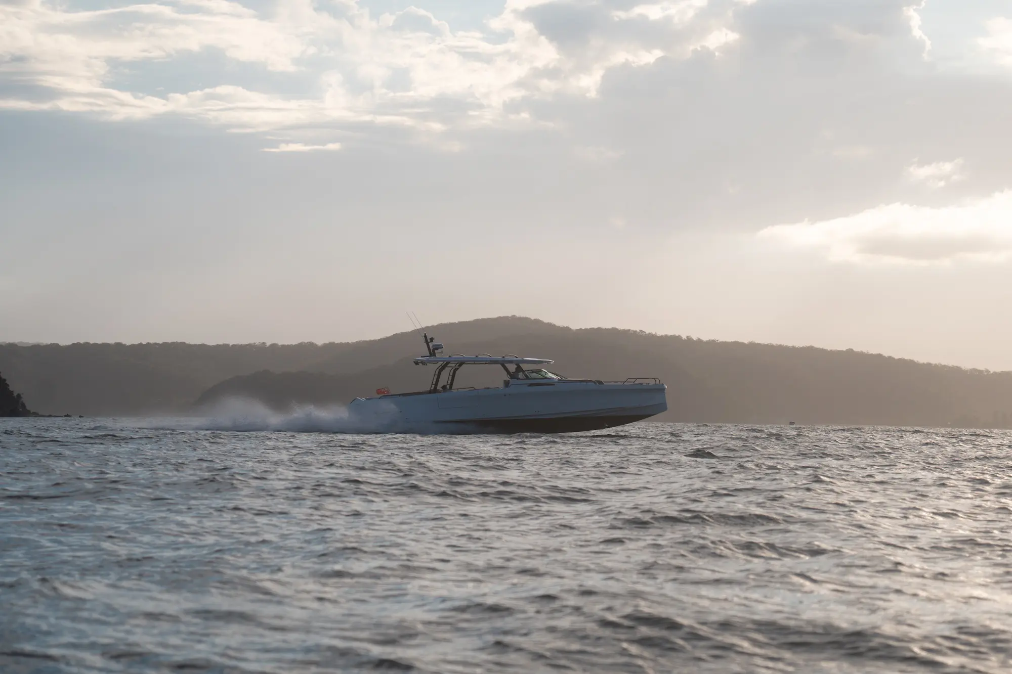 Offshore Performance Boats Axopar 45 Sun Top Speed