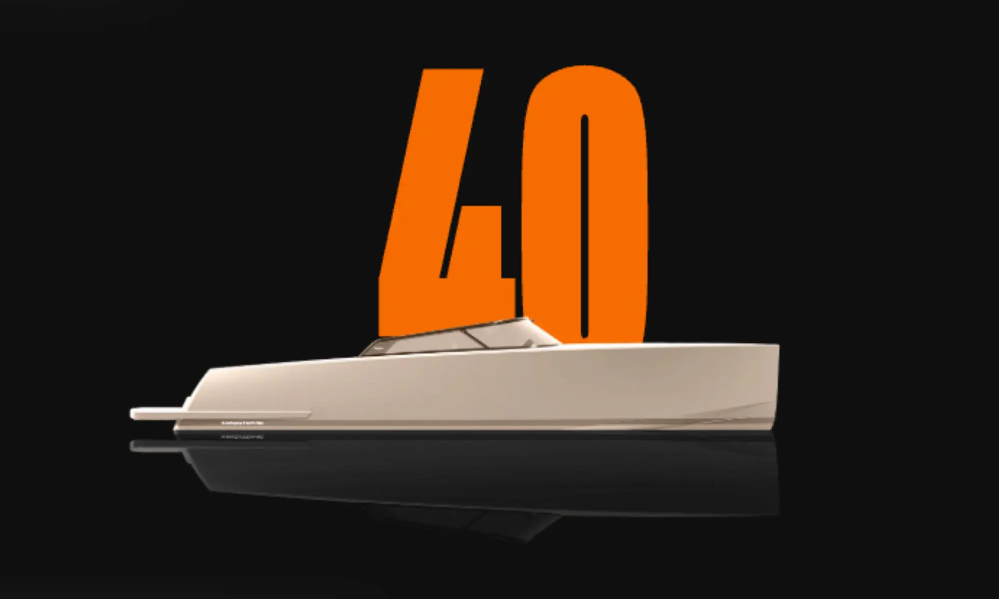 Pardo 38 yacht drone shot