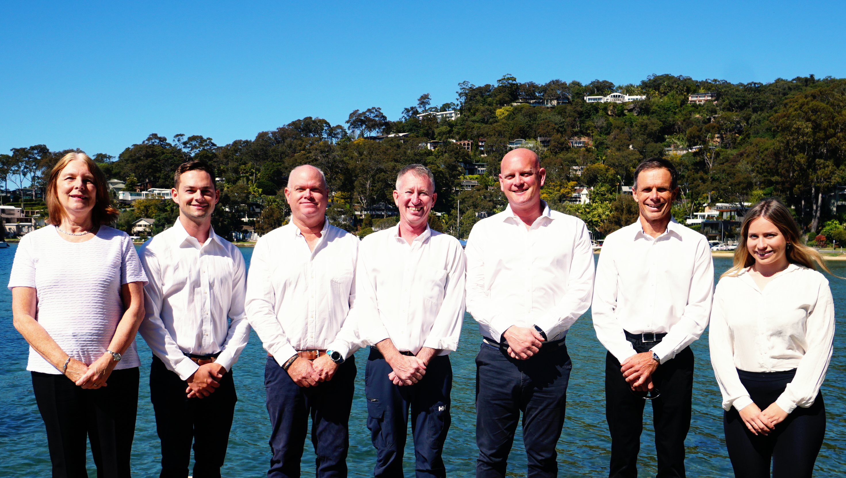 tmg eyachts team photo