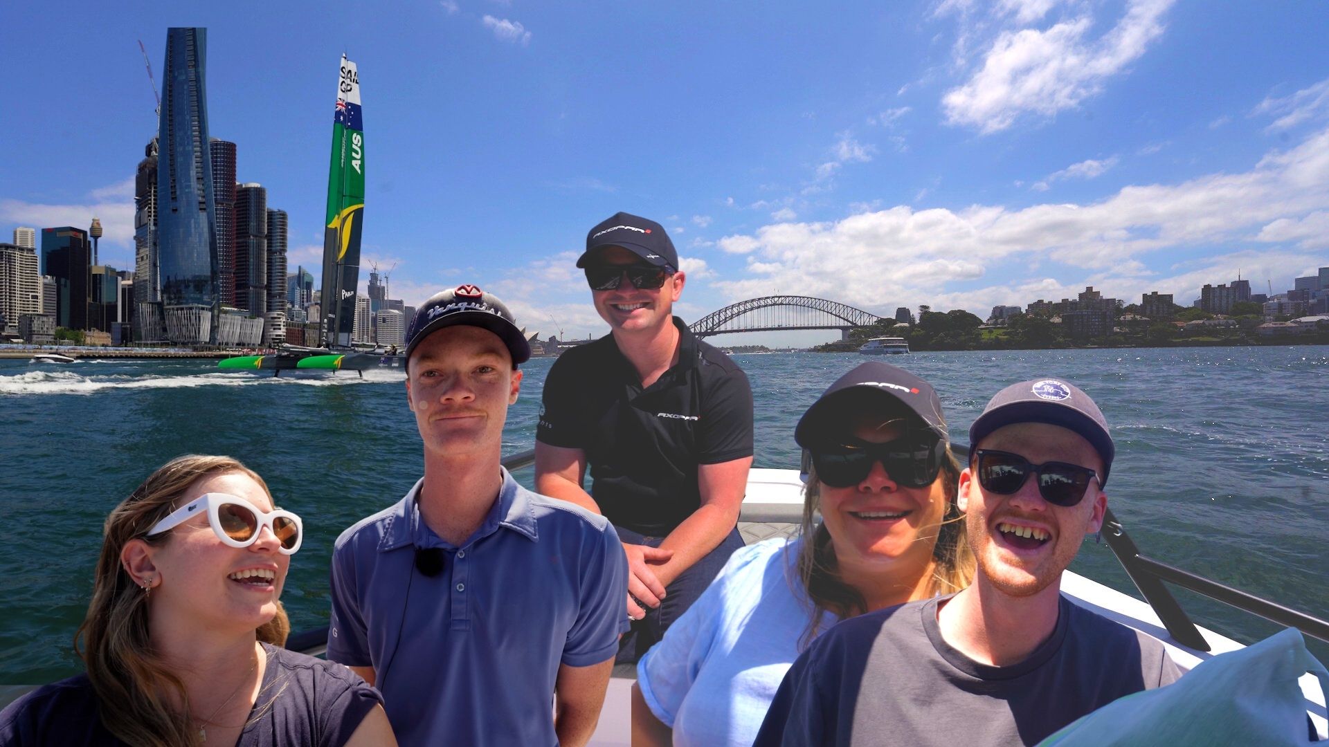 Axopar 37 Sail GP Sydney Adventure