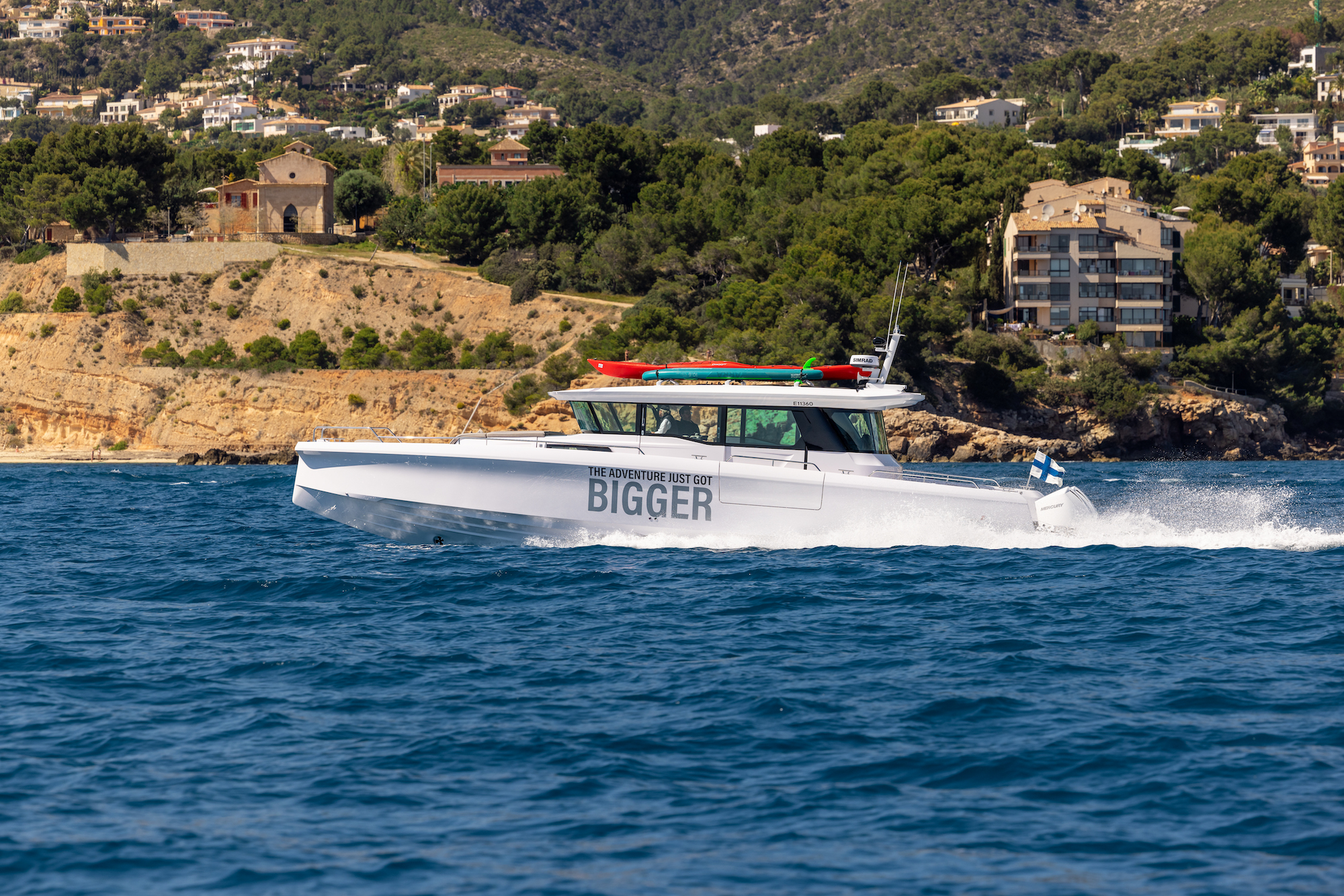 Cross Cabin Axopar 45 Australia Eyachts