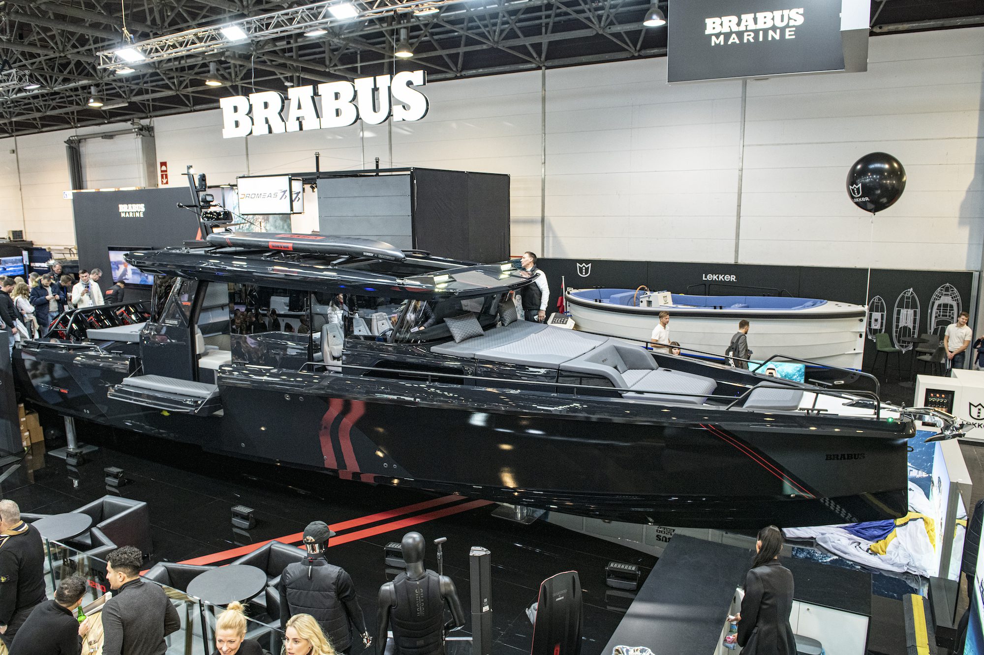 BRABUS Shadow 1200 XC Cross Cabin Black Ops Signature Edition Axopar Boats Sydney Harbour