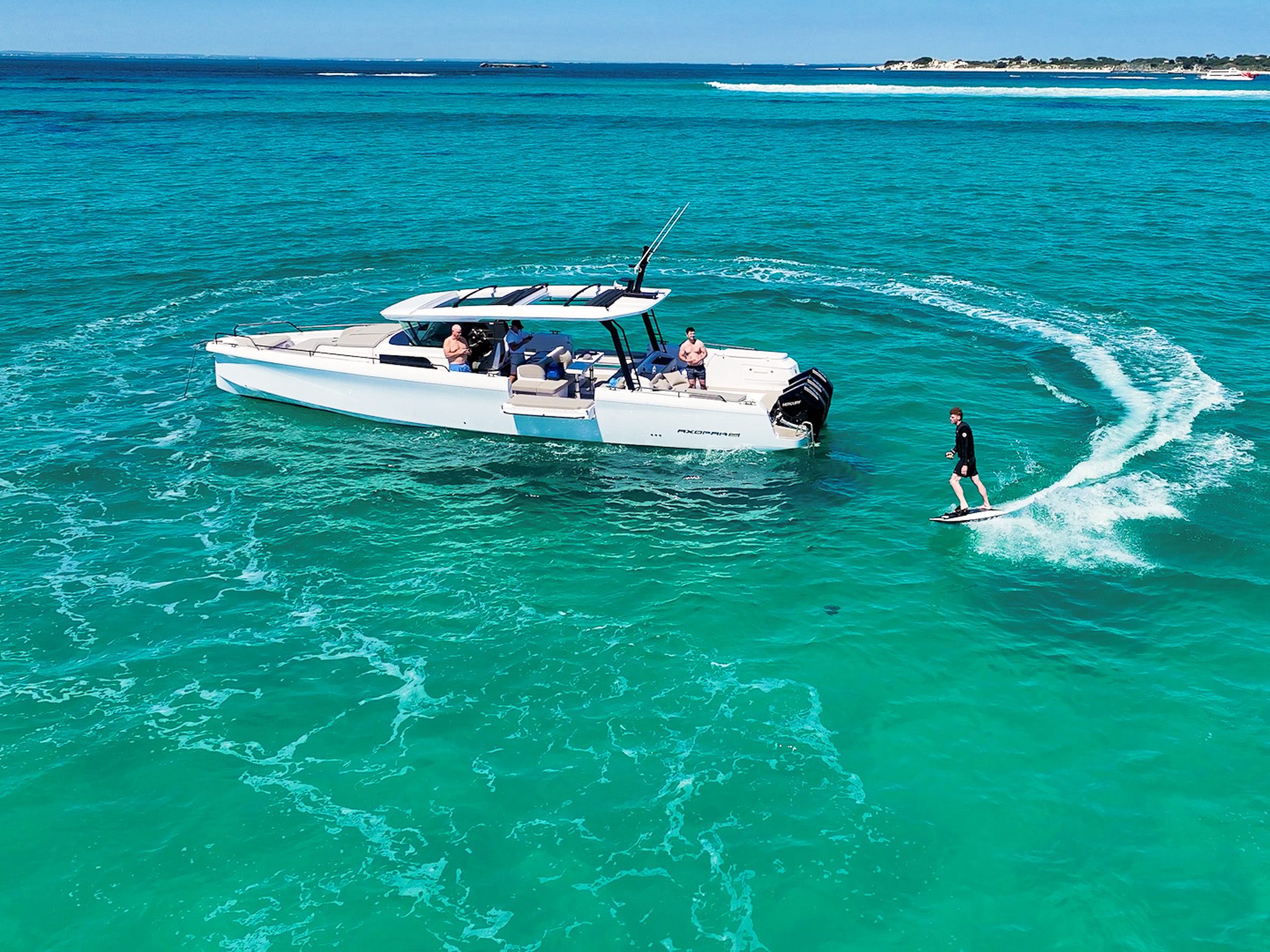 Axopar 45 Cross Top: The Ultimate Adventure Boat for Rottnest Island Boating and Beyond