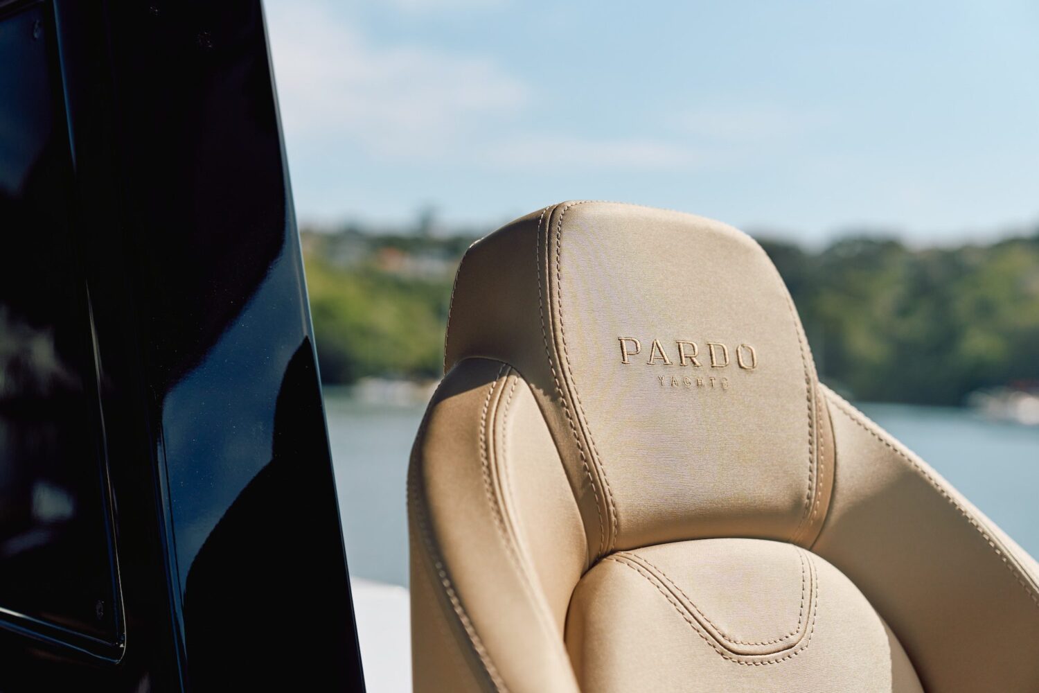 Pardo 50 yacht detail seats