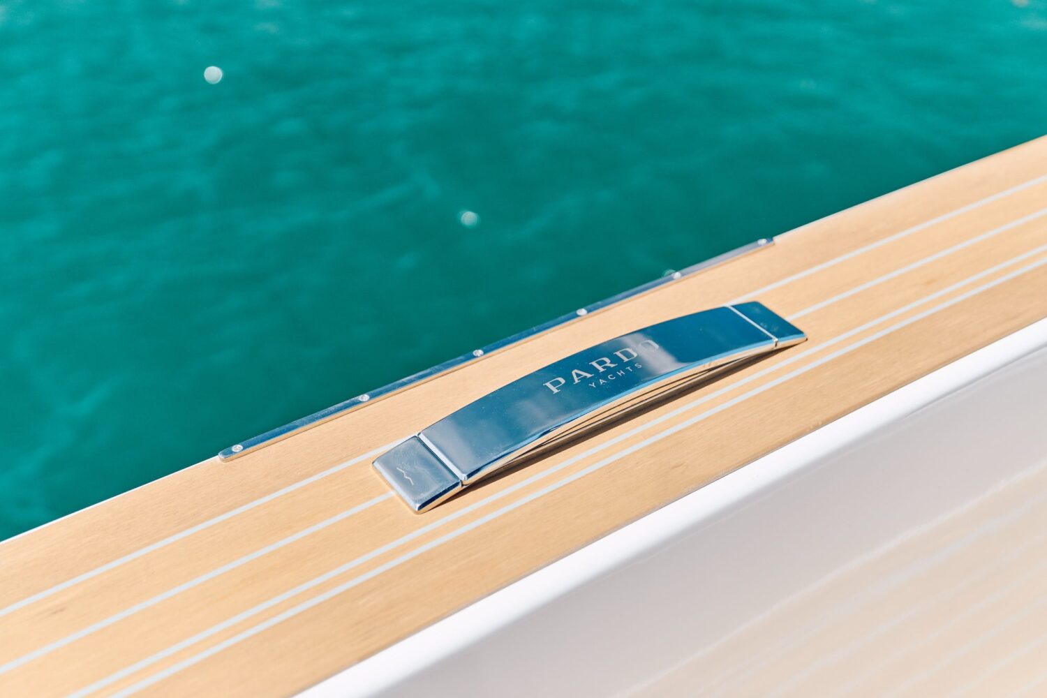 Pardo 50 yacht detail logo