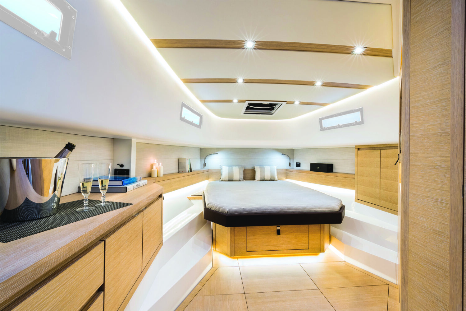 Genova, Italy -
22 September 2017 -
Pardo Yachts
Pardo 43 interior
ìPh: Guido Cantini Pardo 43