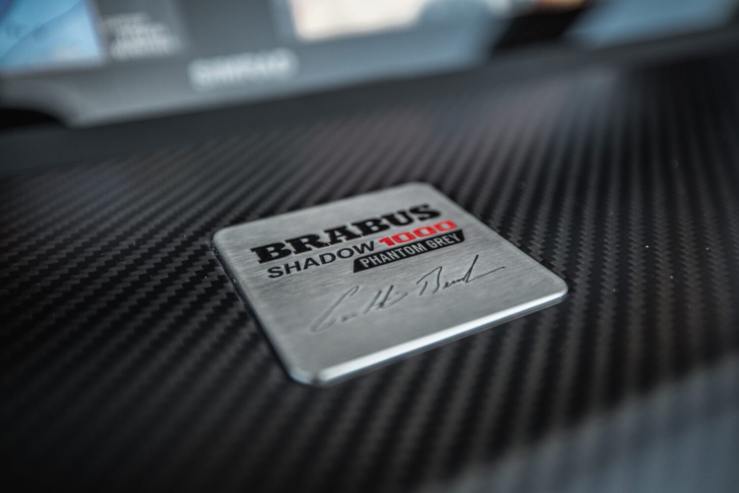 BRABUS Shadow 1000 Sun-Top Phantom Gray